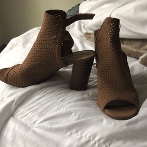 Nude wedges from Francesca’s